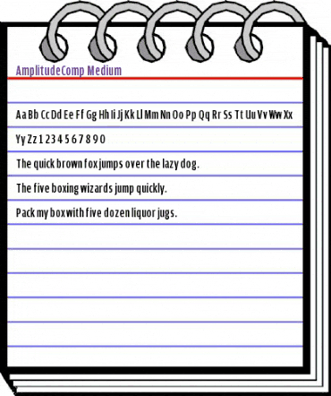 AmplitudeComp-Medium Regular animated font preview AmplitudeComp-Medium Regular animated font preview