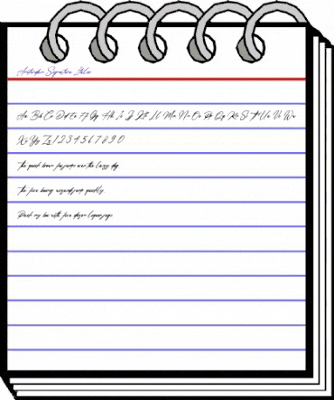 Amsterdam Signature Italic Regular animated font preview Amsterdam Signature Italic Regular animated font preview