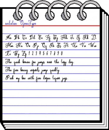 Andalan art design animated font preview Andalan art design animated font preview