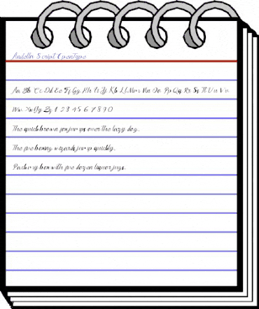 Andella Regular animated font preview Andella Regular animated font preview