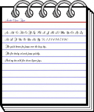 Anette Regular animated font preview Anette Regular animated font preview