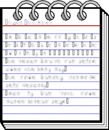 Angel Alphabet Regular animated font preview