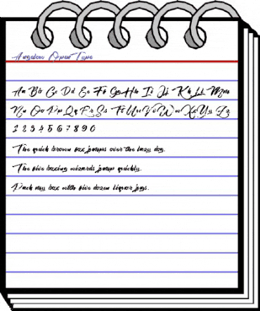 Angelow Regular animated font preview Angelow Regular animated font preview