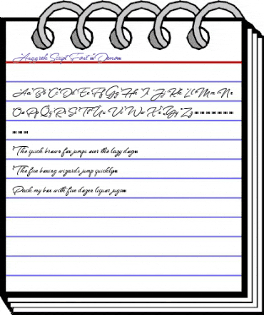 Anggrek by undercoster Regular animated font preview Anggrek by undercoster Regular animated font preview