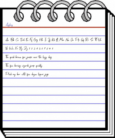 Anjhay Regular animated font preview Anjhay Regular animated font preview