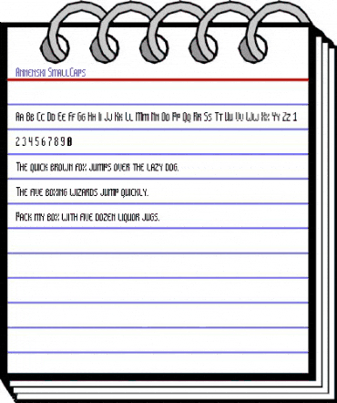 Annenski-SmallCaps Regular animated font preview Annenski-SmallCaps Regular animated font preview