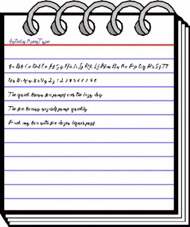 Anteiku Regular animated font preview Anteiku Regular animated font preview