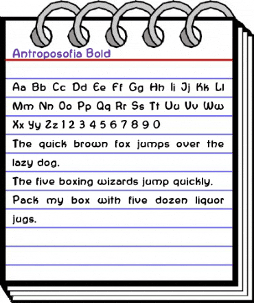 Antroposofia Regular animated font preview Antroposofia Regular animated font preview
