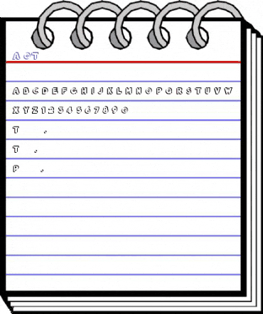 Apache Regular animated font preview