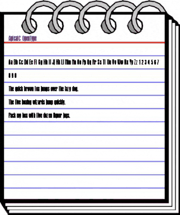 ApicalC Regular animated font preview ApicalC Regular animated font preview