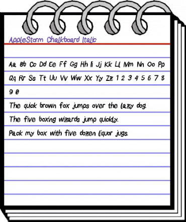 AppleStorm CBoIta animated font preview AppleStorm CBoIta animated font preview