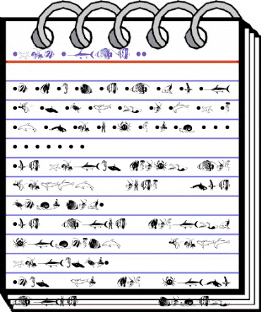 Aqua Life MT Regular animated font preview