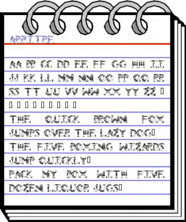 Arbitre Regular animated font preview