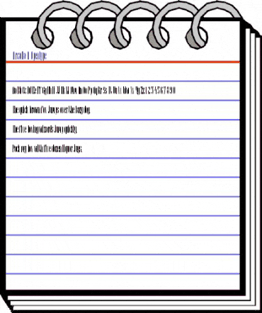 Arcadia Alt animated font preview Arcadia Alt animated font preview