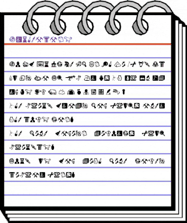 Archeology Regular animated font preview