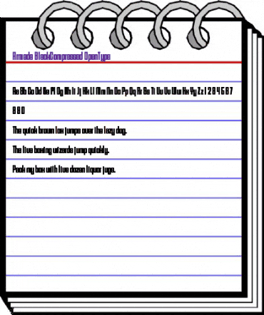 Armada BlackCompressed animated font preview Armada BlackCompressed animated font preview