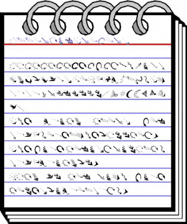 ArrowbixTwoDown Regular animated font preview ArrowbixTwoDown Regular animated font preview