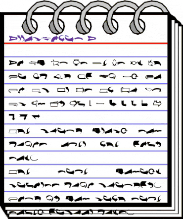 ArrowMatic A animated font preview