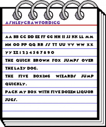 AshleyCrawfordICG Medium animated font preview