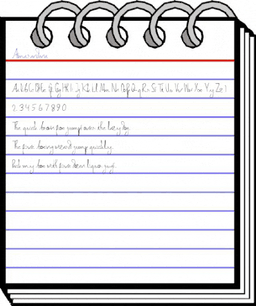 Asmarandana Regular animated font preview