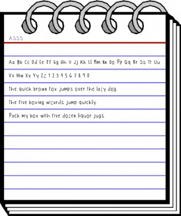 ASSS ASSS animated font preview