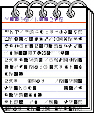AstrobatsTwo Regular animated font preview