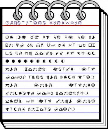 Astrologer Regular animated font preview