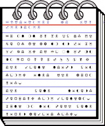 AstrotypeP LT Std Dot Regular animated font preview AstrotypeP LT Std Dot Regular animated font preview