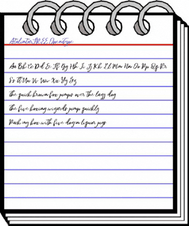 Atalintar FREE Regular animated font preview Atalintar FREE Regular animated font preview