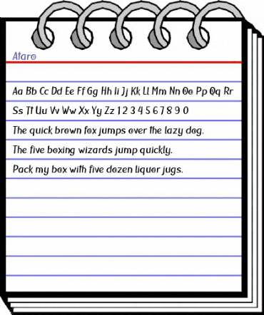 Ataro Regular animated font preview Ataro Regular animated font preview