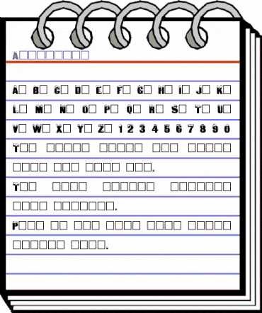 Athabaska Regular animated font preview