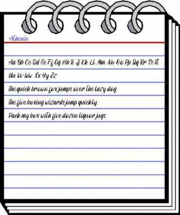 Athenic Regular animated font preview Athenic Regular animated font preview