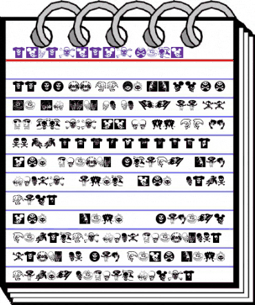 AtLastATshirt Regular animated font preview