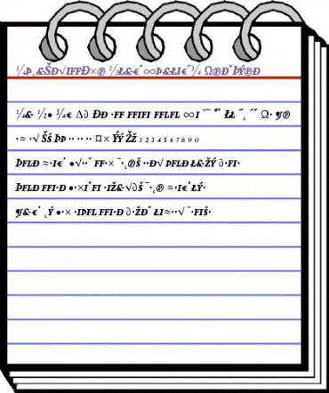 AtmaSerifExp-BlackItalicMC Regular animated font preview