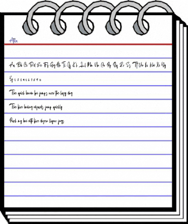 Attila Regular animated font preview Attila Regular animated font preview