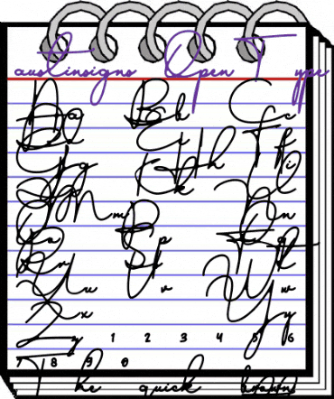 austinsigns Medium animated font preview