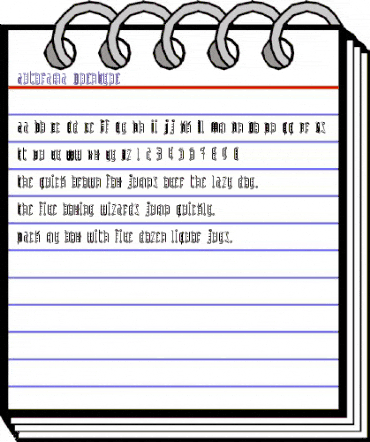 Autorama Regular animated font preview Autorama Regular animated font preview