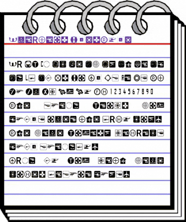 Aviation Regular animated font preview