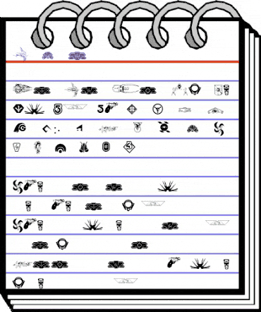 B5Symbols Bold animated font preview B5Symbols Bold animated font preview