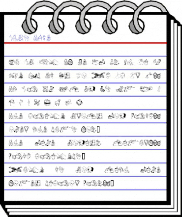 Baby Time Regular animated font preview Baby Time Regular animated font preview