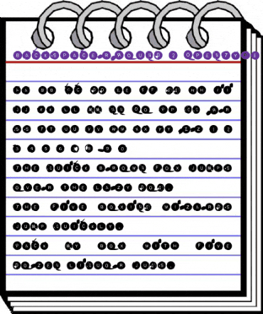 Backspacer Round animated font preview Backspacer Round animated font preview