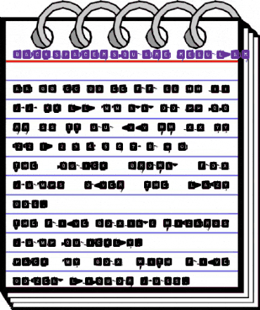 BackspacerSquare Regular animated font preview BackspacerSquare Regular animated font preview