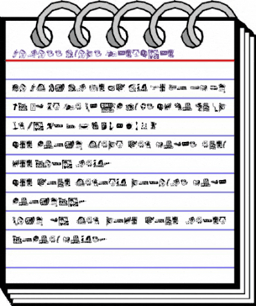 Badass Draws Regular animated font preview Badass Draws Regular animated font preview