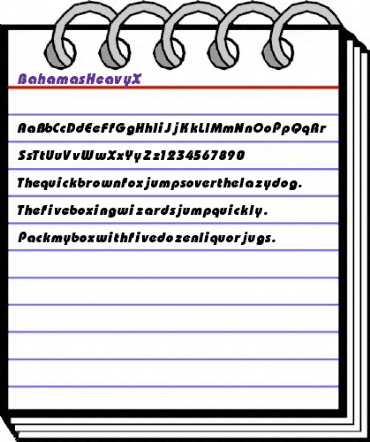 Bahamas_Heavy-X Regular animated font preview Bahamas_Heavy-X Regular animated font preview