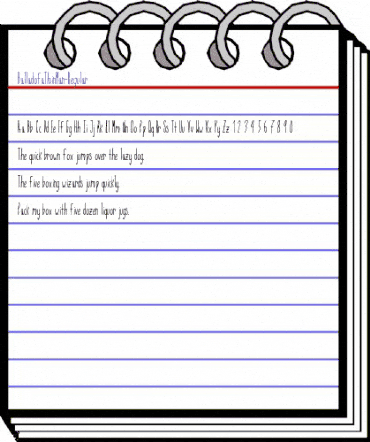 Ballad of a Thin Man Regular animated font preview Ballad of a Thin Man Regular animated font preview