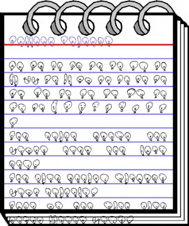 Balloon Friends Regular animated font preview