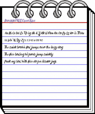 Bangga FREE Regular animated font preview Bangga FREE Regular animated font preview