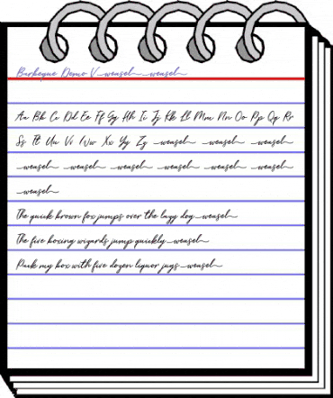 Barbeque Free Font Regular animated font preview Barbeque Free Font Regular animated font preview