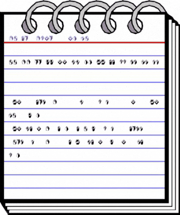 Basic Objects Regular animated font preview Basic Objects Regular animated font preview