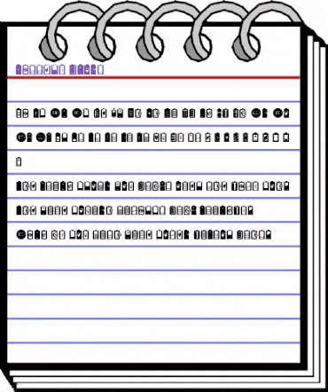 Battery Icons Regular animated font preview
